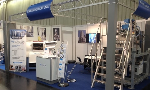 Stand Sofraden au Powtech 2014