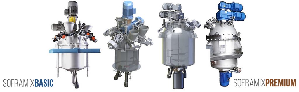 Sofraden : Mélangeurs réacteurs/disperseurs