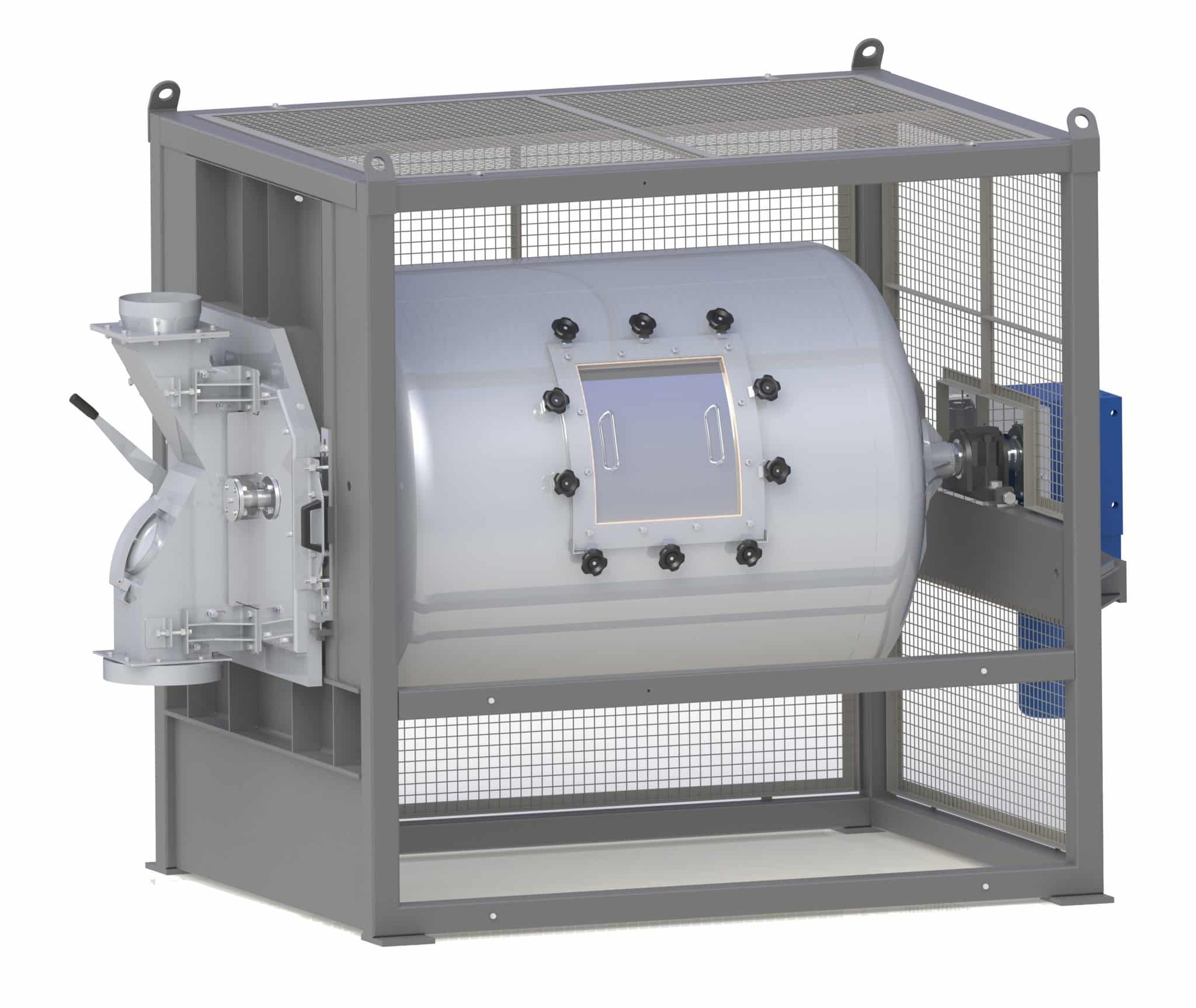 Rotary drum mixer Sofragir industrial rotary drum mixers Sofraden