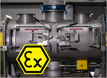Image d'un mélangeur ATEX, mélangeur pour Atmosphère Explosive.